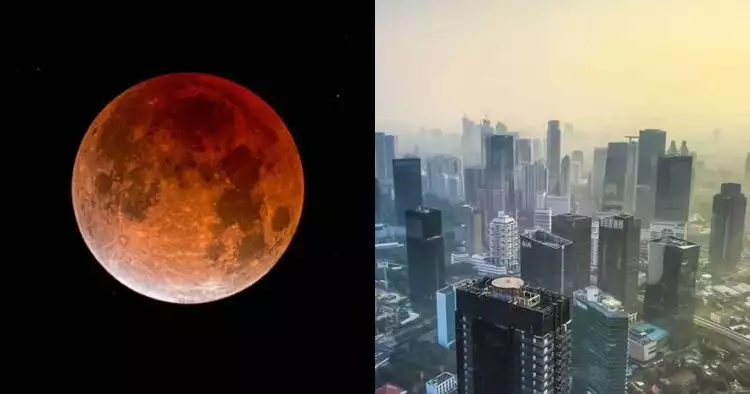 Ini 3 lokasi & waktu terbaik melihat gerhana bulan Rabu 17 Juli
