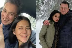 8 Pasangan seleb ini kompak pakai aplikasi wajah tua