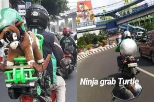 9 Barang bawaan driver ojek online, bikin pengendara tepuk jidat