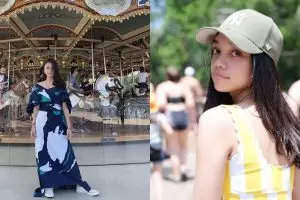 Intip 7 outfit kasual Naura, putri Nola B3 yang cantik & stylish