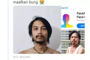 7 Foto lucu Age Challenge artis ala warganet, mirip tapi nyeleneh