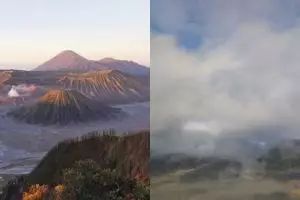 Gunung Bromo erupsi, abu vulkanik mengarah ke Malang