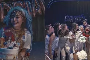 10 Potret bridal shower Siti Badriah, penuh kebahagiaan