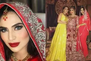 5 Potret seleb hadiri Sangeet Night Tania Nadira, cetar abis