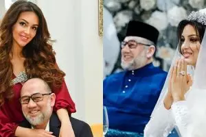 Diisukan cerai, ini 7 foto mesra Raja Malaysia & Oksana Voevodina