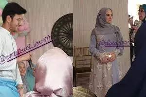 8 Momen tasyakuran kehamilan Irish Bella, penuh doa dan kehangatan