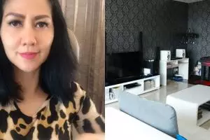 10 Potret apartemen mewah Venna Melinda, serba warna hitam & putih