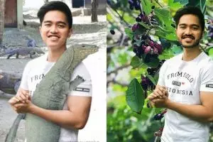 Minta diedit background wisata, 10 foto Kaesang ini bikin ngakak