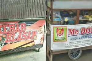 12 Cara marketing pedagang kaki lima ini kocak abis