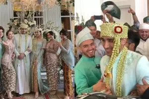 11 Momen akad pernikahan Tania Nadira & Abdulla Alwi, penuh haru