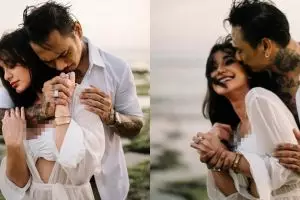 10 Potret prewedding Jerinx SID dan Nora Alexandra, romantis abis