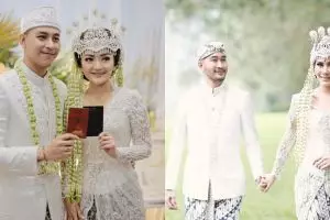 Gaya 9 pasangan seleb menikah dengan adat Sunda, serasi abis