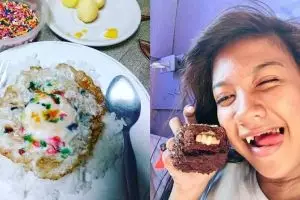 8 Penampakan makanan tak biasa ini bikin orang mikir keras