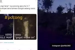 8 Meme lucu pocong Kedungwaru Kidul ini bikin gagal serem