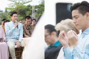 Momen haru Roger Danuarta berlutut di hadapan ayah Cut Meyriska