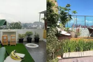 25 Desain rooftop garden minimalis, sejuk dan cozy abis