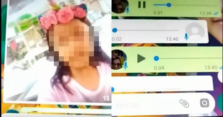 Isi pesan WhatsApp bocah kelas 1 SD dan pacarnya, tak sesuai umur