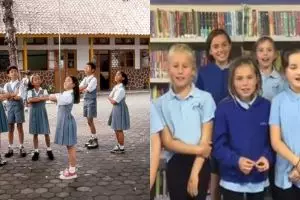 Murid SD di Australia fasih menyanyi lagu Petualangan Sherina