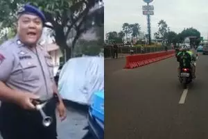 10 Aksi polisi saat bertugas ini bikin kagum hingga tersenyum