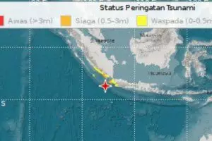 Ini daftar daerah berpotensi tsunami gempa Banten