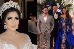 12 Momen resepsi pernikahan Tania Nadira & Abdulla Alwi, mewah abis