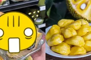 Viral buah nangka dipotong mirip semangka, bikin heran