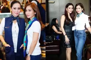 Bak saudara kembar, ini 9 potret kebersamaan Bunga dan Vicky Zainal