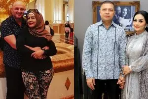 8 Potret mantan istri Raul Lemos & suami bulenya, bak ABG pacaran