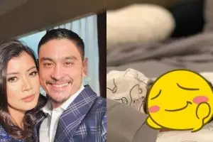 7 Potret lucu anak pertama Reuben Elishama dan Shenty Feliziana