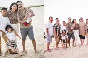 10 Momen Ruben & Sarwendah liburan bareng Betrand, penuh keseruan