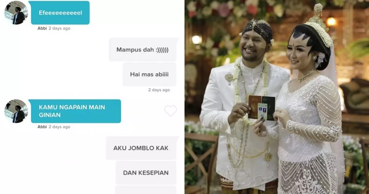 Kisah 3 pasangan ketemu di medsos berakhir di pelaminan, so sweet