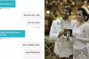 Kisah 3 pasangan ketemu di medsos berakhir di pelaminan, so sweet