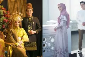 12 Gaya prewedding Cut Meyriska dan Roger, tradisional sampai religius