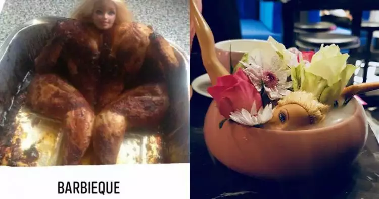 9 Foto boneka Barbie dikreasikan tak lazim ini bikin gagal paham