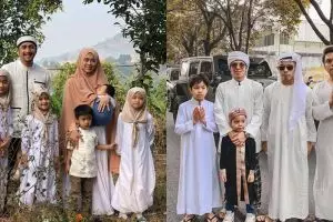 Momen 11 seleb rayakan Idul Adha bersama keluarga, kompak abis