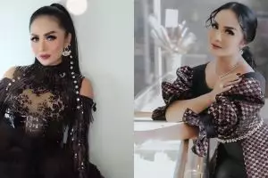 Kenakan busana di atas lutut, penampilan Krisdayanti tuai kritik