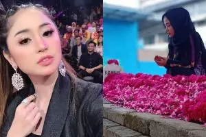 Dewi Perssik bikin musala untuk mendiang ayah, intip desainnya