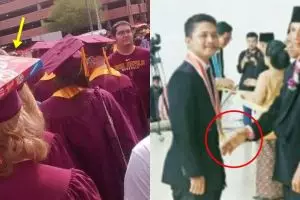 10 Momen absurd waktu wisuda ini bikin susah nahan tawa