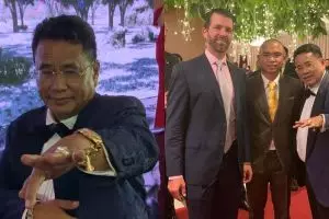 Foto bareng, cincin Hotman Paris curi perhatian anak Donald Trump