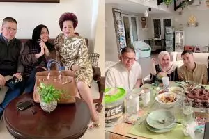 7 Potret kebersamaan Rieta Amilia & suami keduanya, jarang tersorot