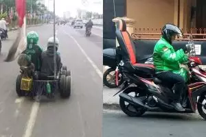 11 Momen lucu waktu pesan ojek online ini bikin pengen ketawa