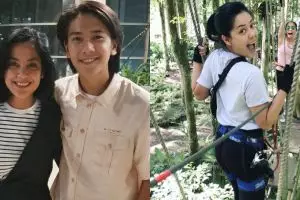 Usia 40-an, 10 gaya Lulu Tobing ini masih seperti ABG