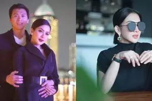 Harga sweater Syahrini saat private dinner ini bikin melongo