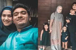 Baru 8 bulan lahiran, istri Ricky Harun umumkan hamil anak ke-4