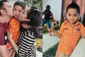 5 Momen perayaan ulang tahun ke-4 Rafathar, kuenya unik