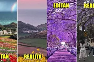 Jangan mudah percaya, keindahan di 11 foto ini ternyata cuma editan