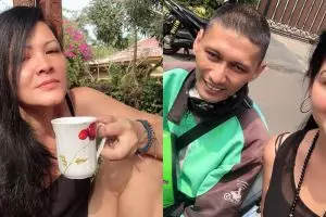 Kisah haru Melanie Subono ketemu pria yang ia bantu 23 tahun lalu