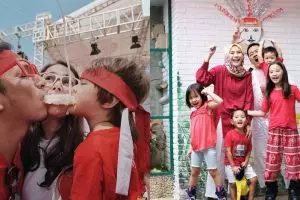 10 Momen seleb Tanah Air rayakan HUT RI 17 Agustus, seru abis