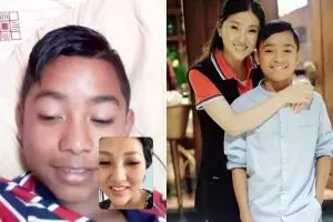 8 Potret kedekatan Sarwendah dengan Betrand Peto anak angkatnya