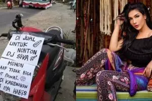 Demi nonton penyanyi idola manggung, pemuda ini rela jual motor